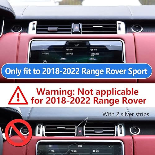 Miniatura 2 de Soporte de teléfono de coche para Land Rover Range Rover Sport 2018-2022 Accesorios para automóviles Soporte de navegación Decoración interior