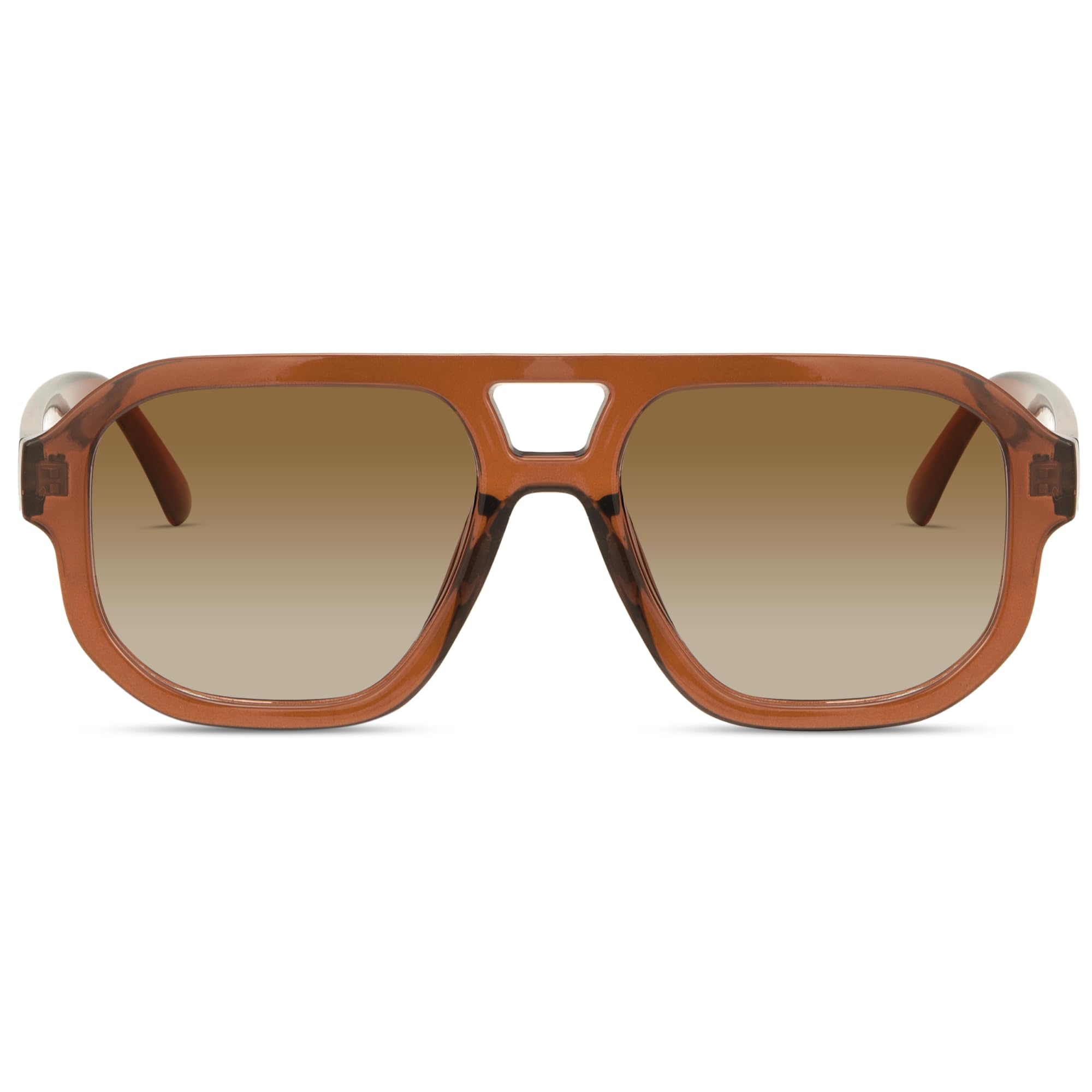 livho Trendy Polarized Square Aviator Sunglasses Women Men Square Eyewear Frame, Retro Sun Glasses for Women Men 2024 Shades