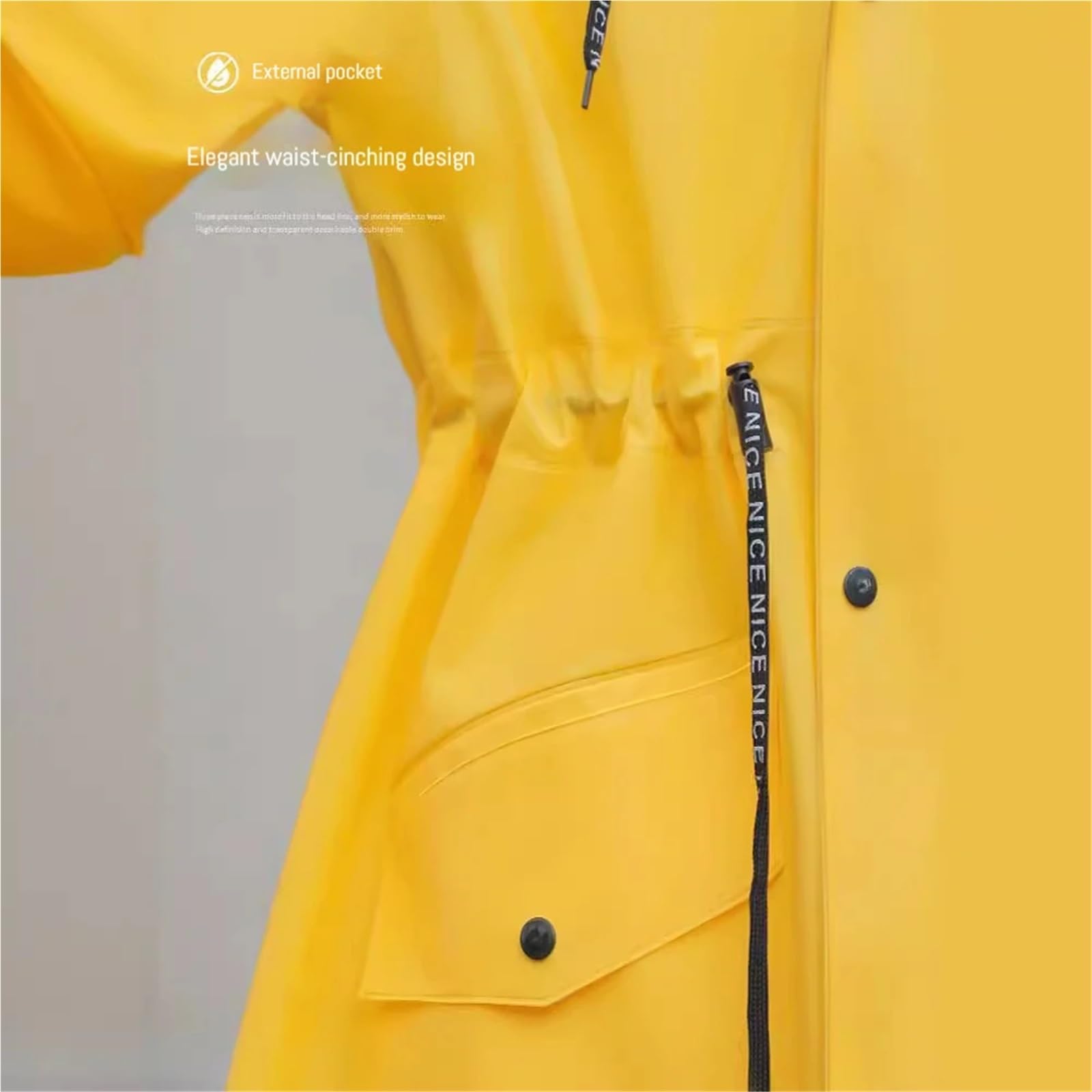 Poncho Antipioggia Impermeabile For Adulti, Da Donna, Da Uomo E Da Donna, Singolo, Lungo, Completo, Nuovo, Poncho Antipioggia Da Ciclismo, Da Donna, Impermeabile