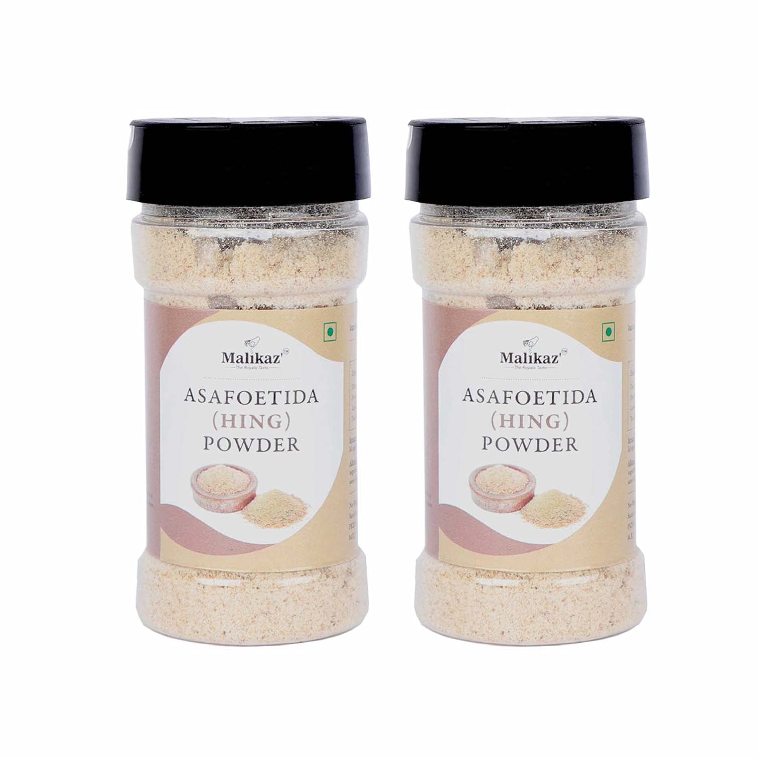 Malikaz' The Royale Taste Asafoetida Powder Jar, 2 x 90 g
