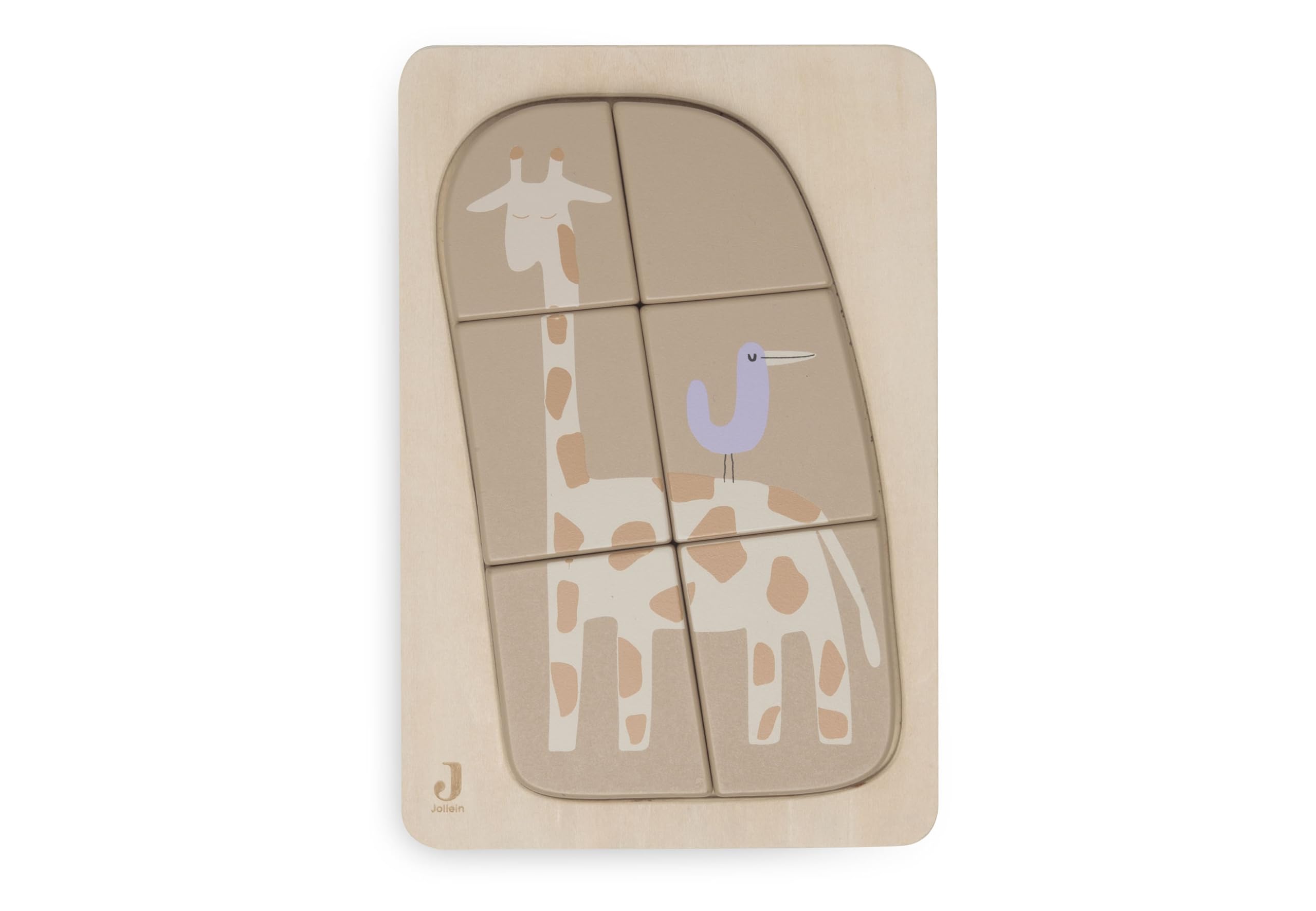 Jollein Puzzle en Bois Girafe Product Description