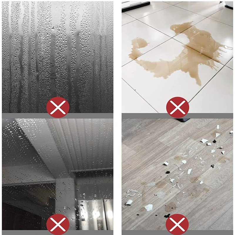 Lavavetri, Tergipavimento for doccia in acciaio inox con maniglia | Lama in gomma siliconica for superfici di finestre, specchi, bagni, cucine e auto(12in)