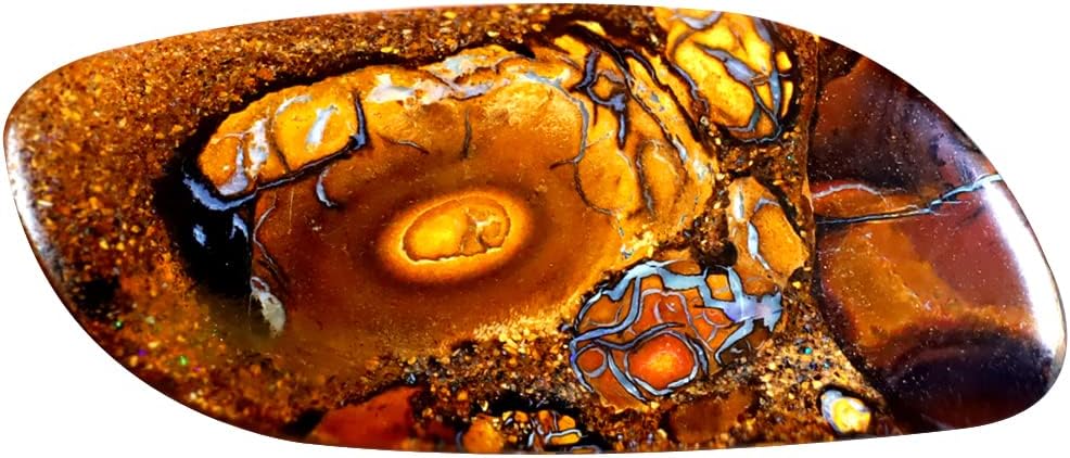 ボルダーオパール ルースストーン 12.17 ct Fancy Cabochon Shape (34 x 14 mm) Multi