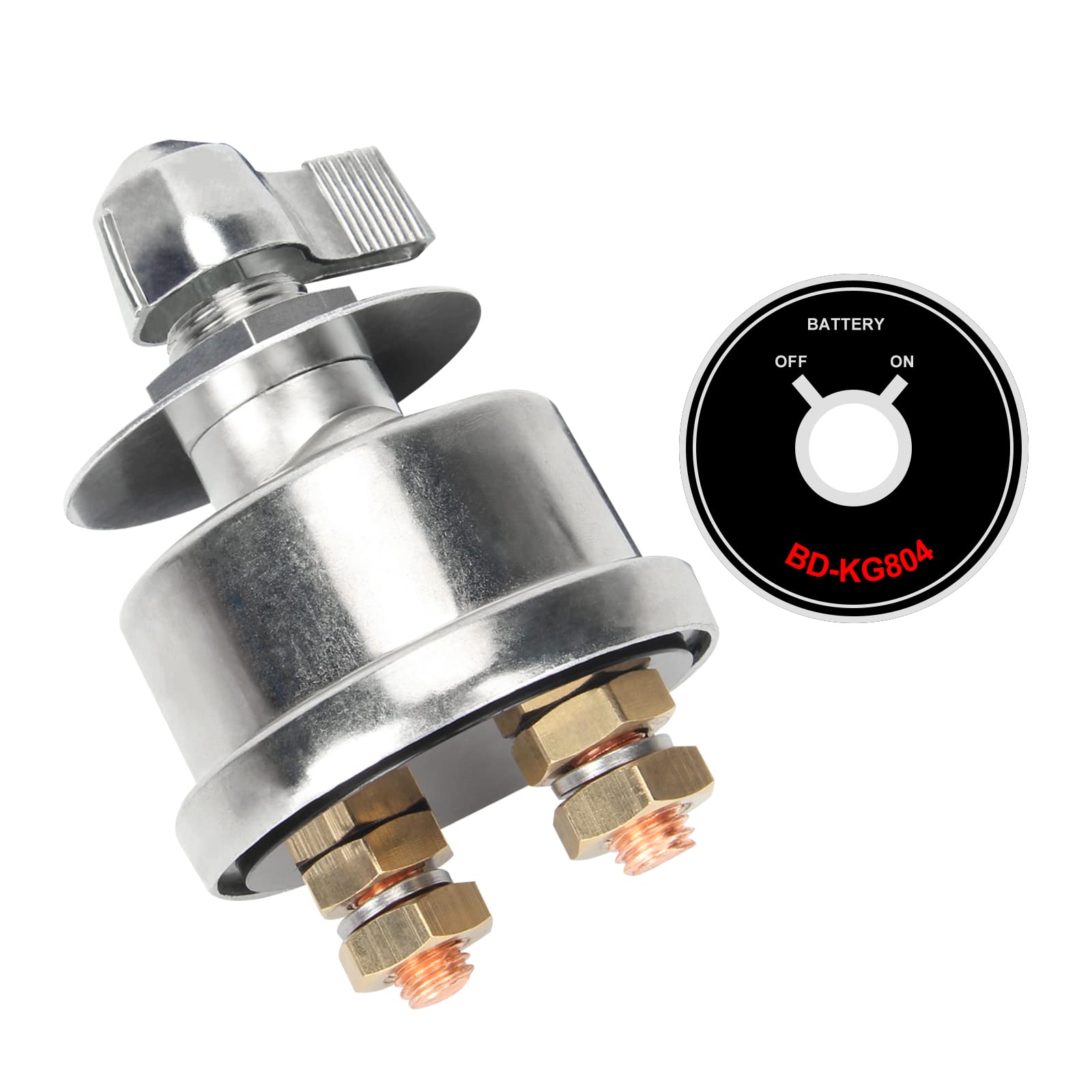 Buy High Current Battery Disconnect Switch 12V with Face Plate, Batter