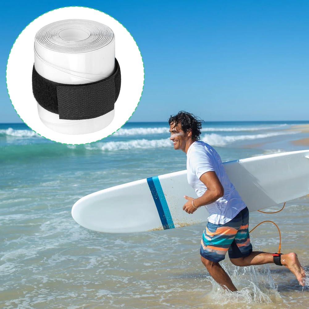Nastro di Protezione per Tavola da Surf, Protector de Riel SUP, PVC Supporto Tavola Paddle Protezione Laterale