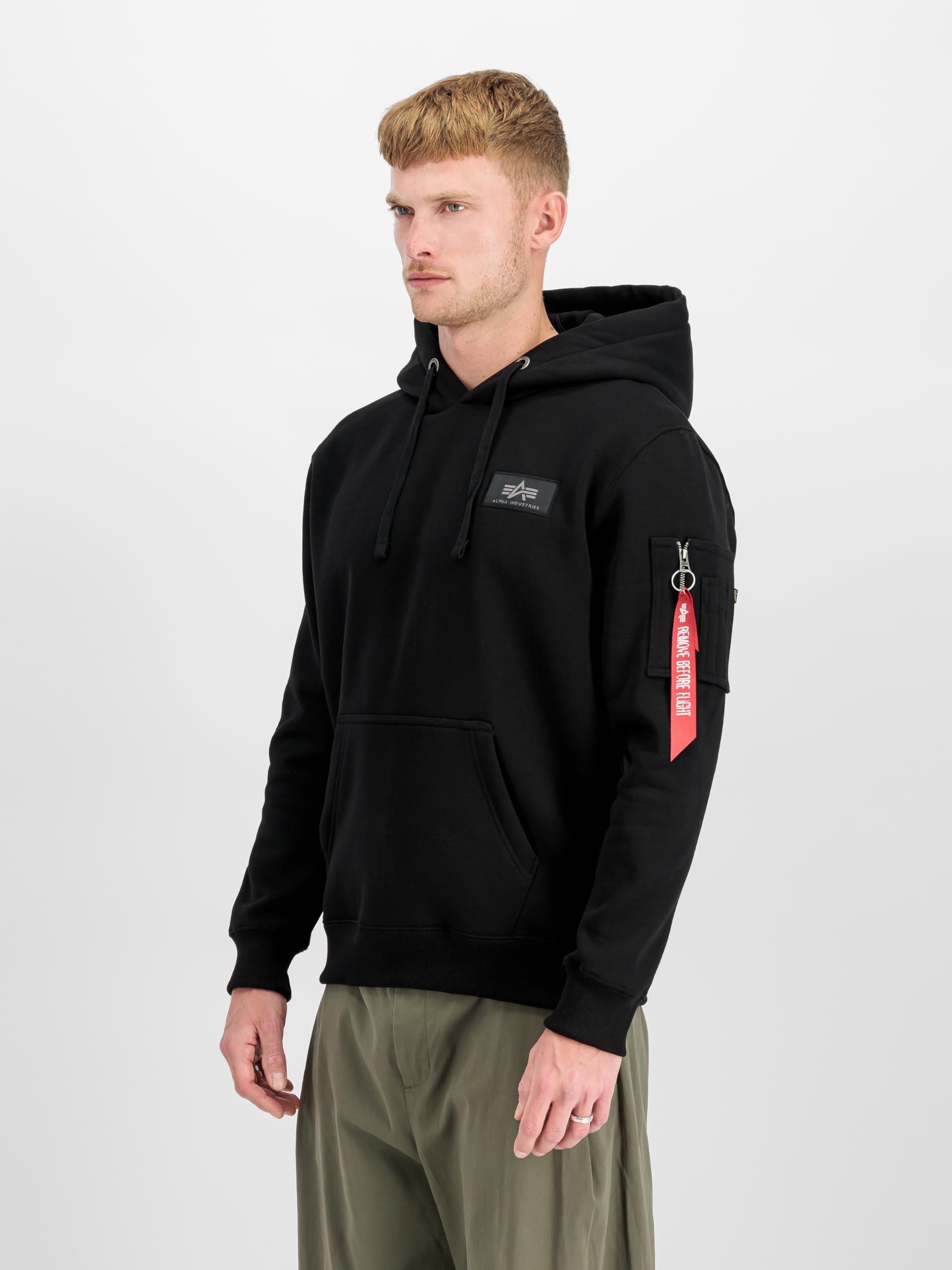 ALPHA INDUSTRIES Bluza sportowa Mężczyźni Bluza z kapturem