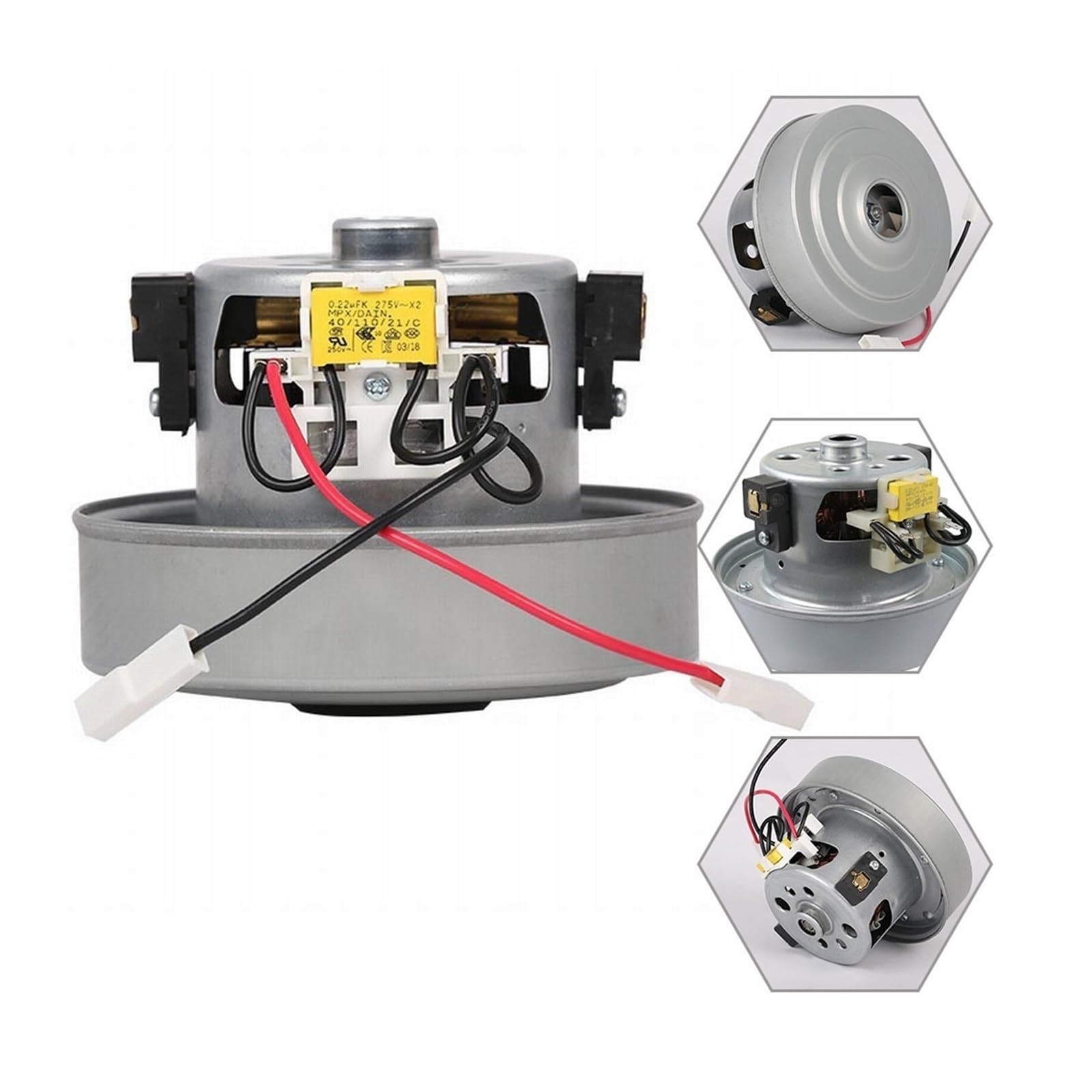 Motor Maquinaria Eléctrica. Compatible para Dyson DC33C DC37 DC52 Aspiradora Barredora Reemplazar Accesorios