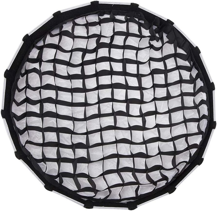 Aputure Light Dome mini II med fastgjort stofgitter