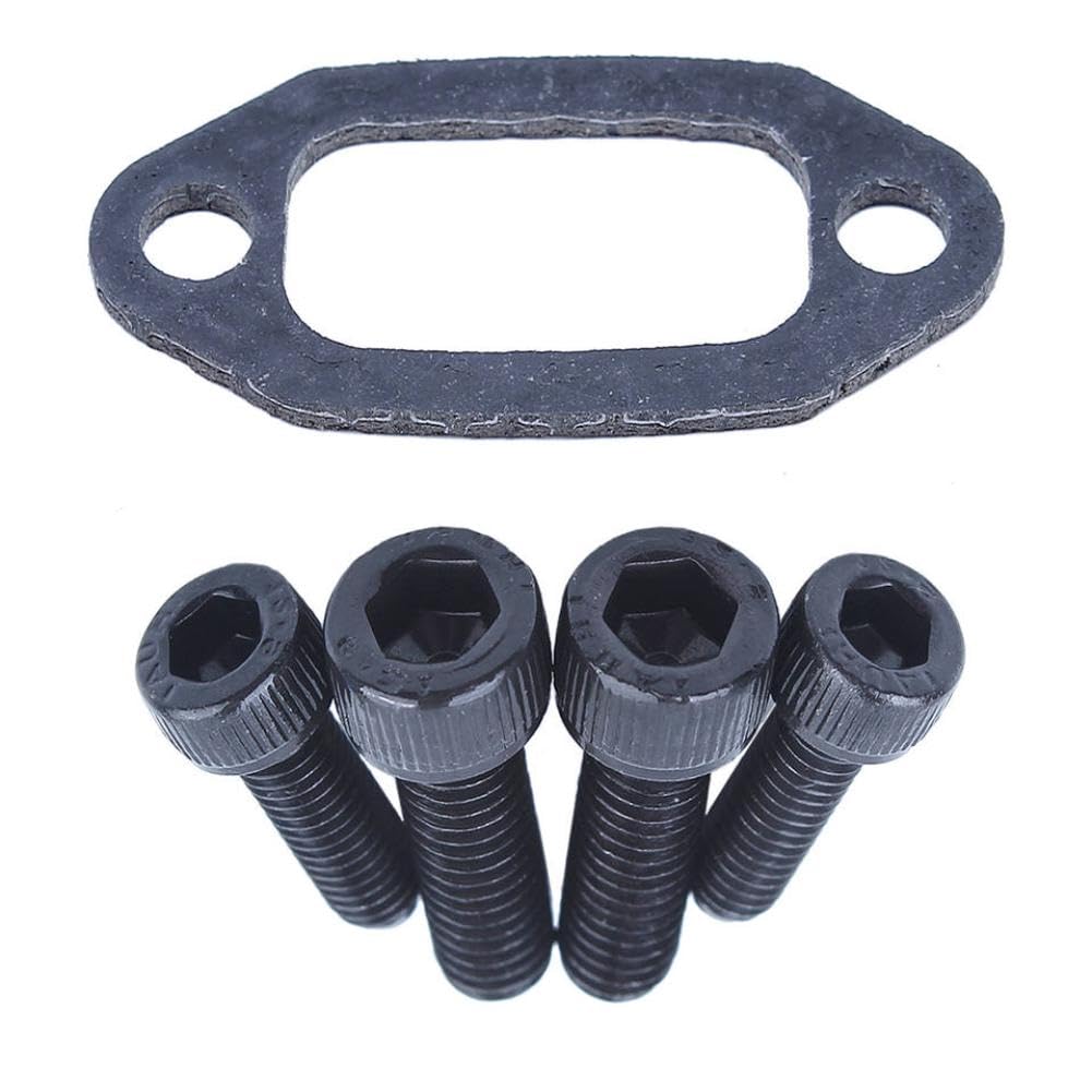 Tornillo de Escape con de Juntas Compatible con 61 268 272 272K 272XP para Motosierra Herramientas de jardín