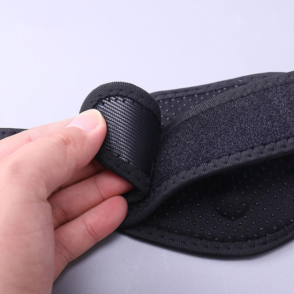 Neck Support Brace Strap: Adjustable Warm Magnetic Collar Self Heating Wrap Tourmaline - Neck Support for Men and Women