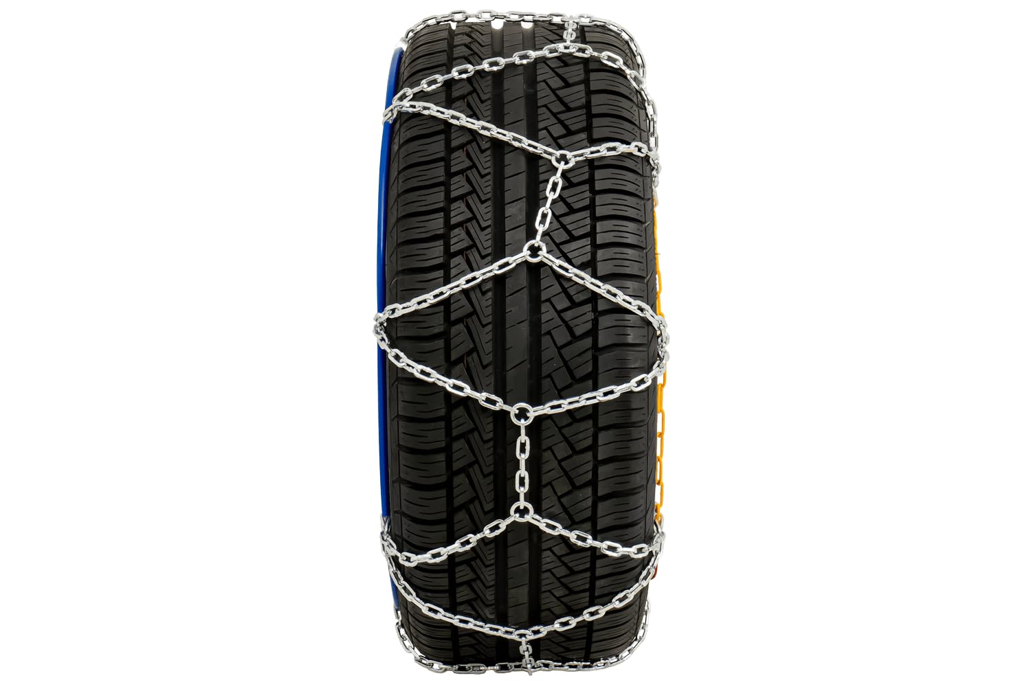 Catene da Neve 12 mm KN 130 per Stabilità di Guida in Inverno, Trazione per SUV e Cross-Over con Gomme 205/55/19, Montaggio Rapido Senza Spostare il Veicolo