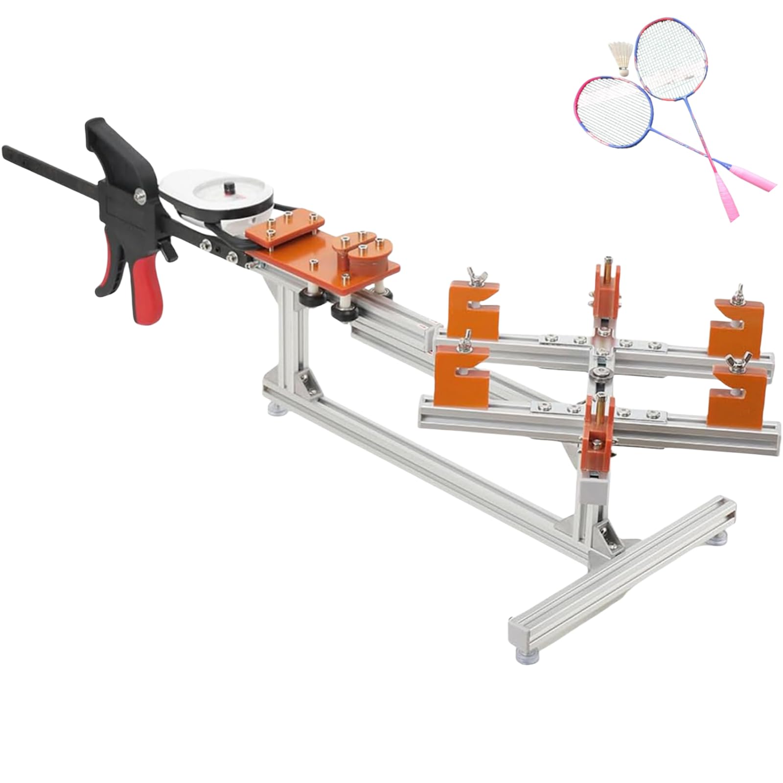 Approach　手動　バネ式　ストリングマシン　バドミントン BS ver.4 テーブルタイプ バドミントン専用 ガット張り機