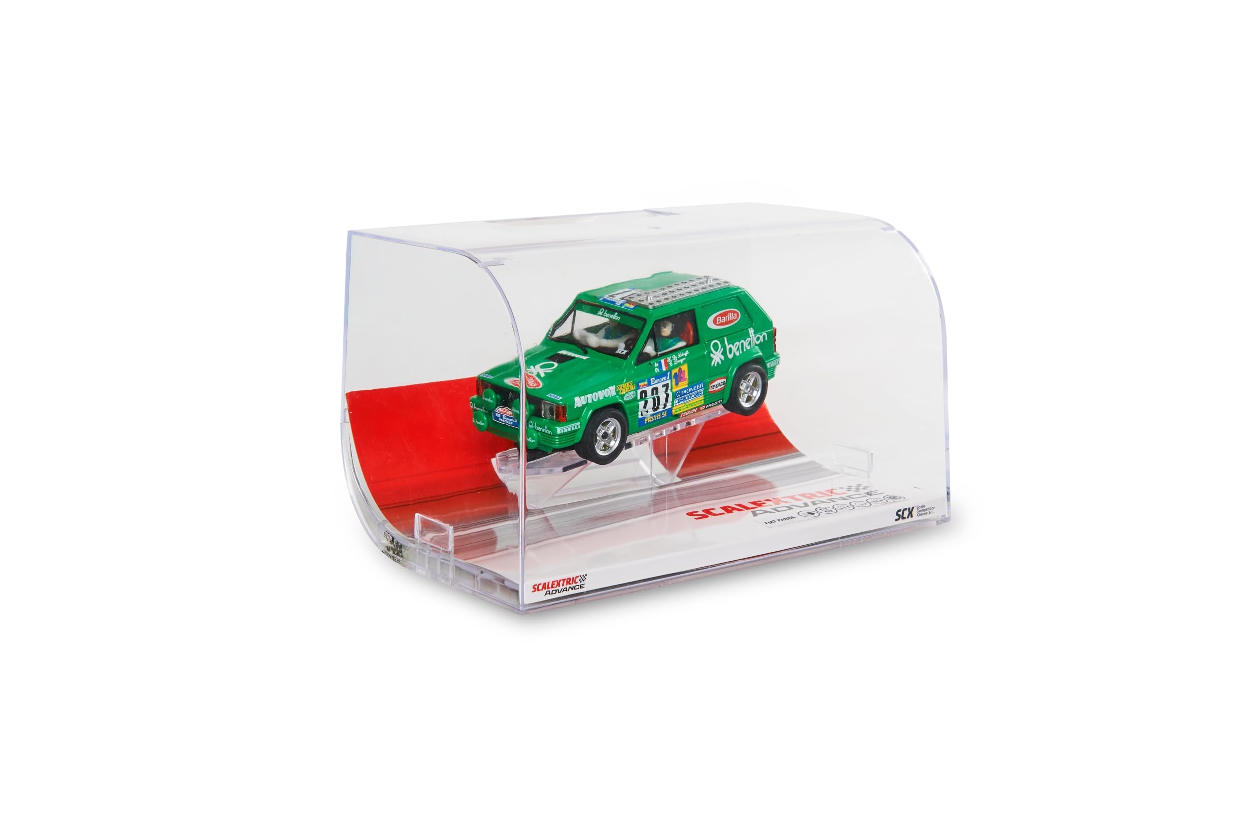 SCALEXTRIC - Advance Racing Car - Slot Car Scale 1:32 (Fiat Panda - Dakar)