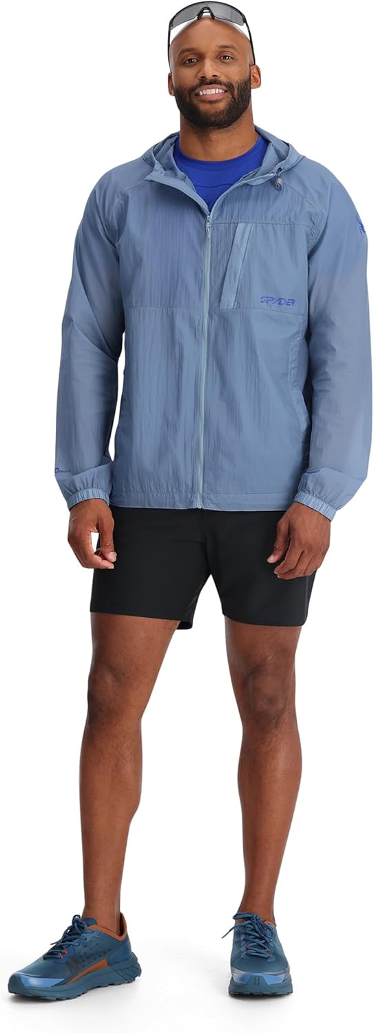 Spyder mens Boulder Lite Windbreaker - Image 3