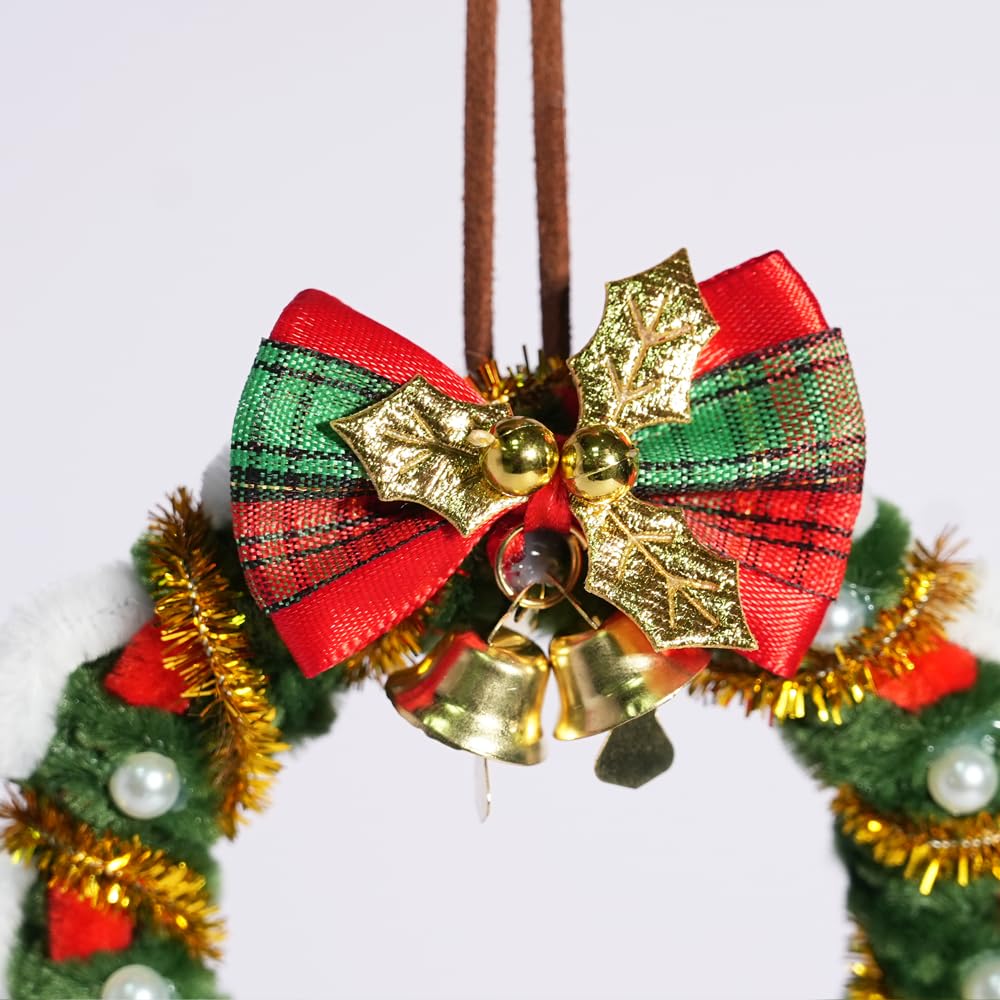 Handmade Christmas Wreath Ornament