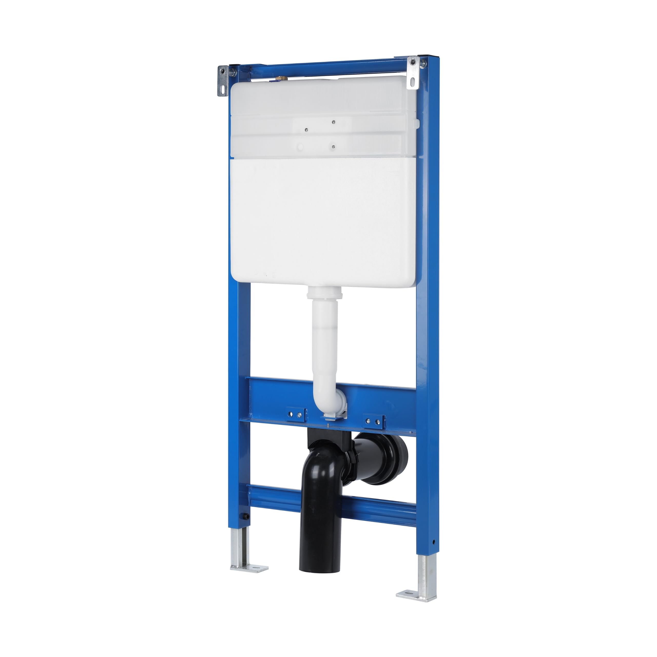 Módulo de Pared para WC Suspendido, Cisterna Empotrada, Kit Completo de Montaje, Soporta 400kg, Marco de Acero Resistente, Doble Descarga, Aislamiento Antivibración, Fix-Frame Slim Next