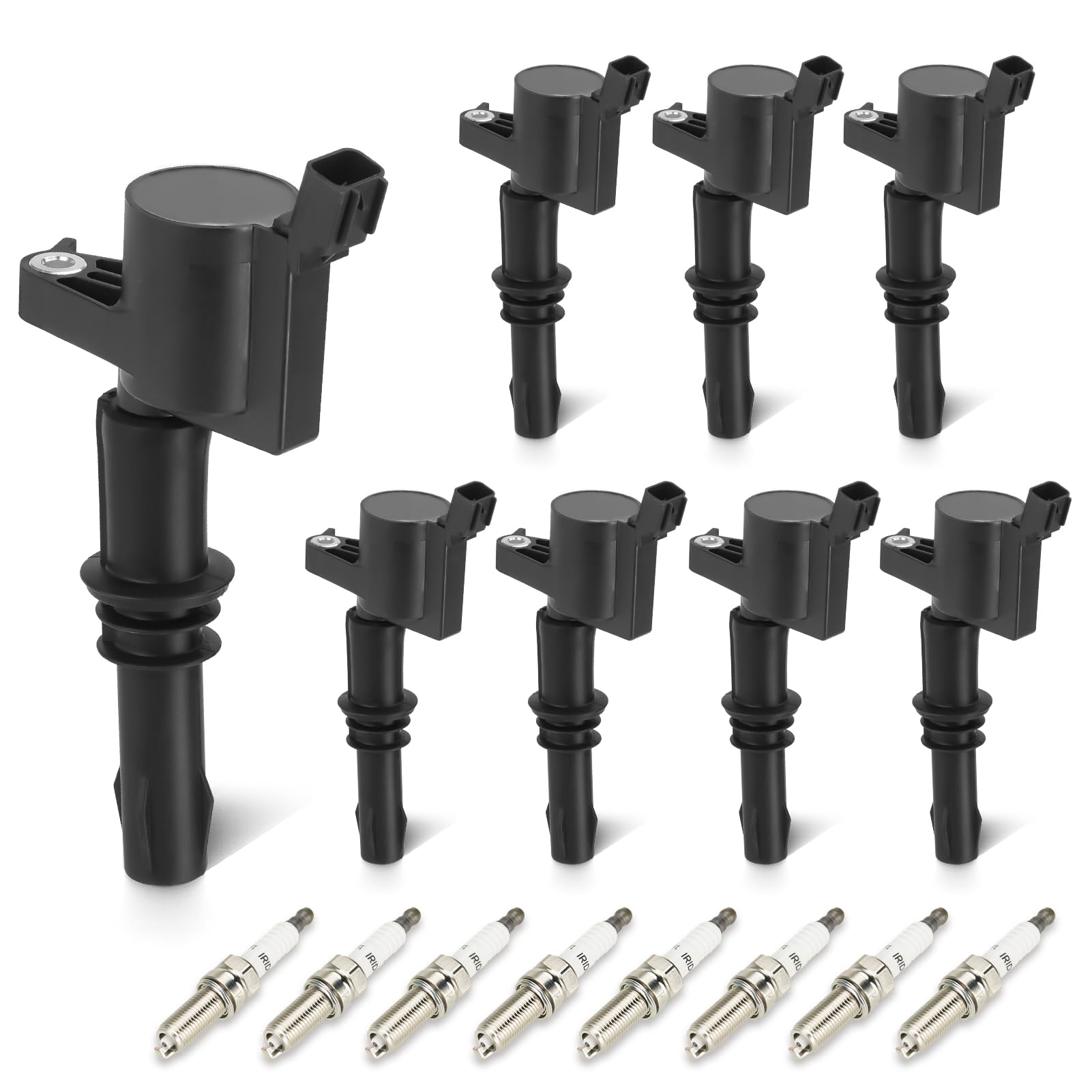 Amazon.com: Set of 8 Ignition Coil Pack with 8 Spark Plugs
