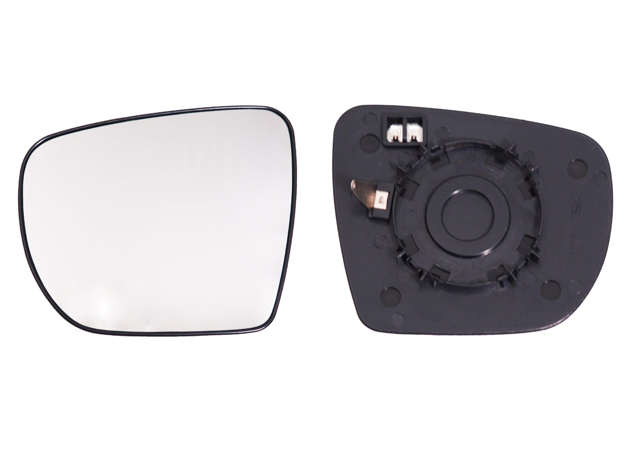 Alkar 6431584 Outside Heated Convex Mirror Glass with Holder