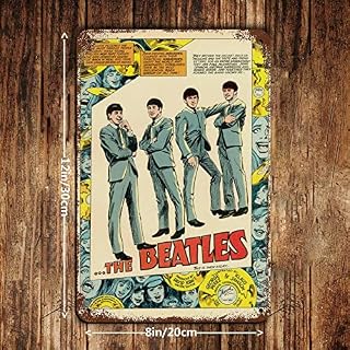 Beatles Em Quadrinhos Toile décorative pour salon, chambre à coucher, 20 x 30 cm - Les Beatles, Paul McCartney, John Lennon, RIngo Starr, George Harrison Beatles Em Quadrinhos Toile décorative pour salon, chambre à coucher, 20 x 30 cm – Image 2