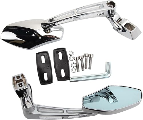 Miniatura 5 de Espejos laterales cromados para Suzuki GSXR 600 1997-2012 GSXR 750 1996-2012 GSXR 1000 2001-2012