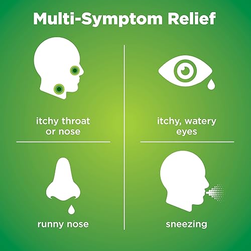 Miniatura 2 de Tienda Basic Care - Pastillas All Day Allergy de 10 mg de diclorhidrato de cetirizina, antihistamínico, 90 comprimidos