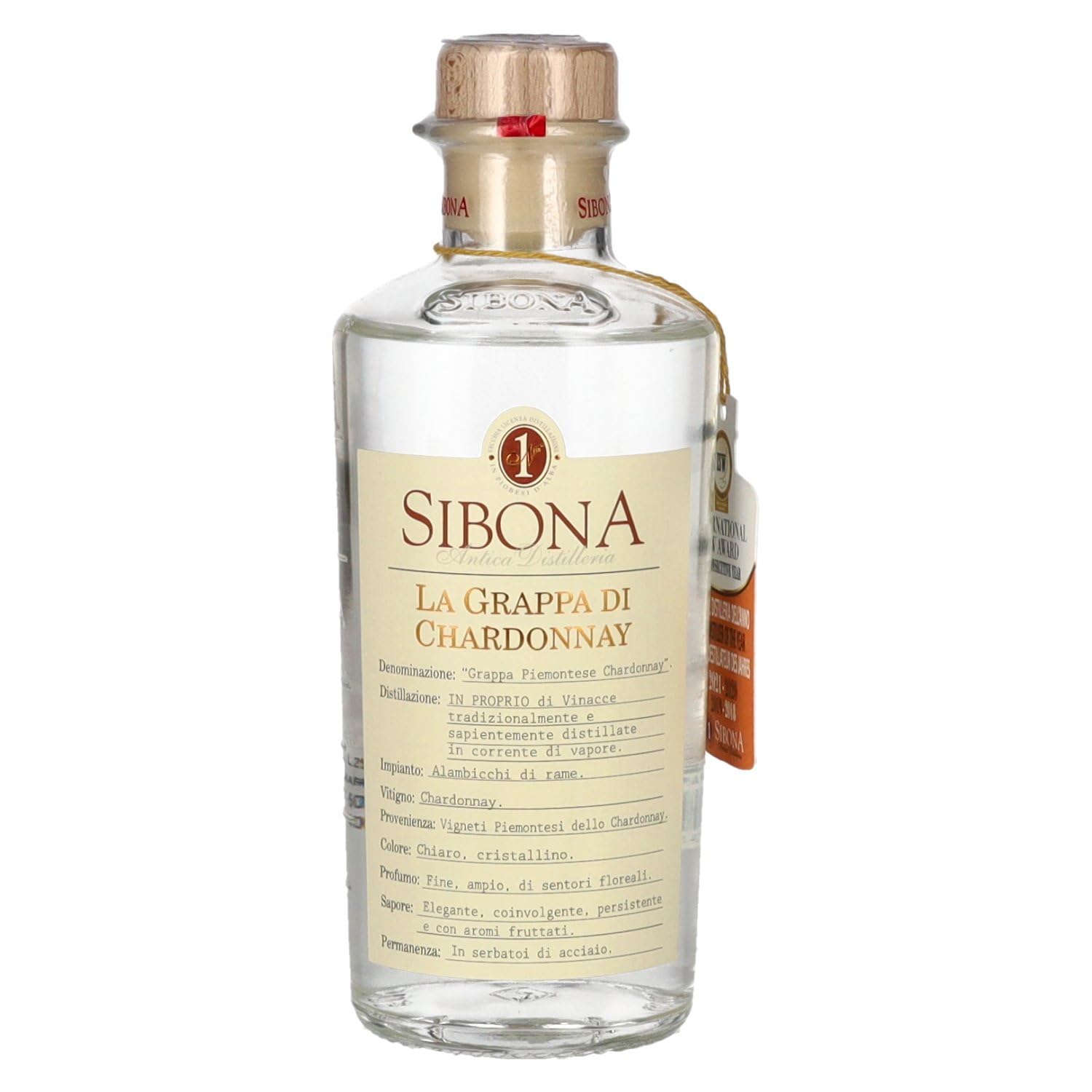 Distilleria Sibona Grappa Sibona Chardonnay - 500 ml
