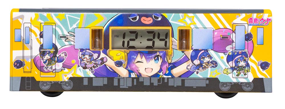Amazon.co.jp: 音街ウナ 列車型音声付き目覚まし時計 : ホーム＆キッチン