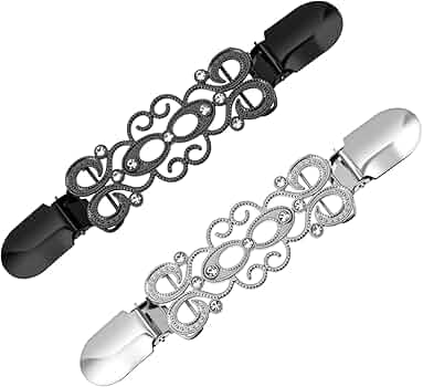 10 Pcs Ferma Pantaloni Clip Per Vestiti Gruccia Stendibiancheria