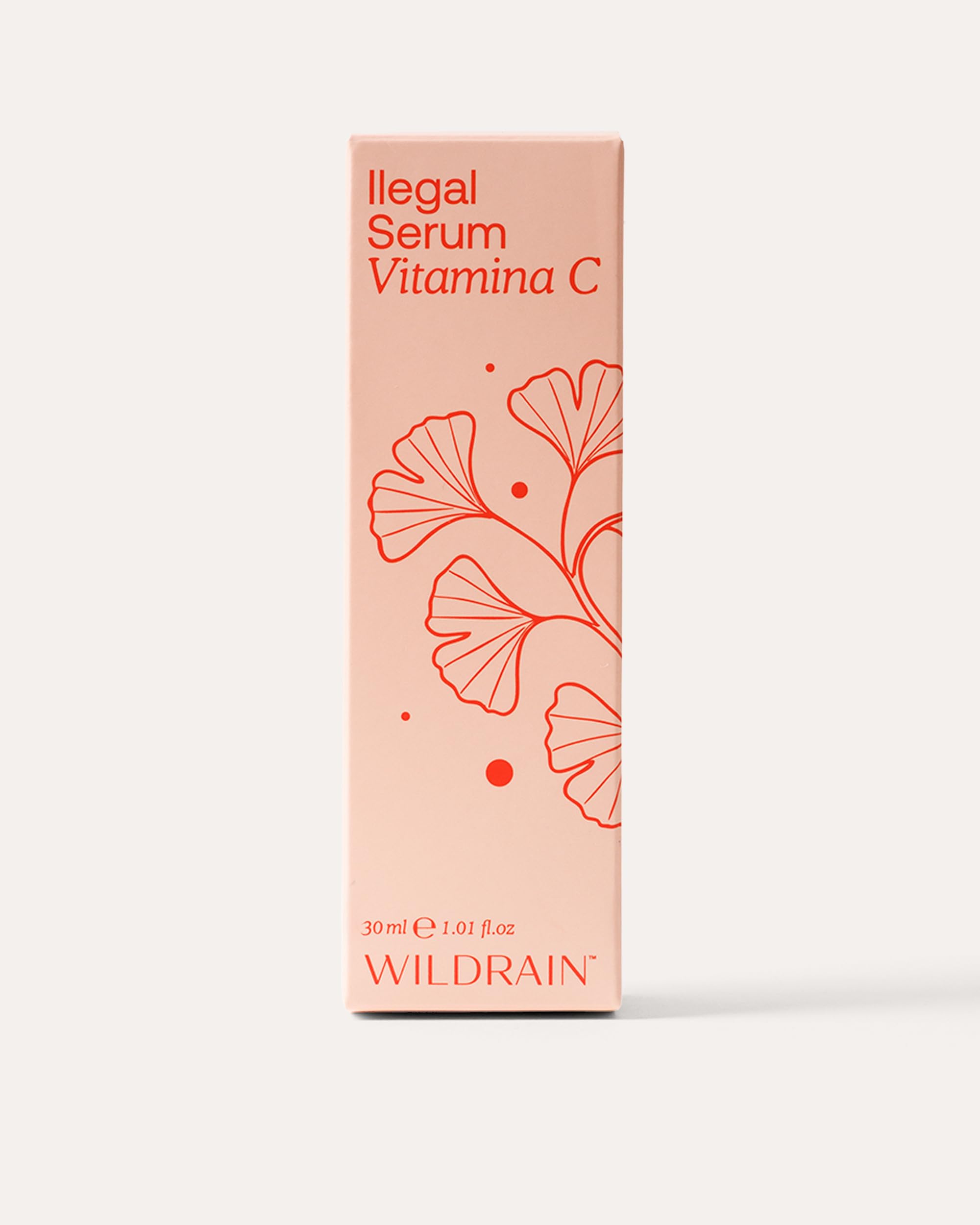 Wild Rain Ilegal - Sérum Vitamina C Estable al 15% - Potente Antioxidante e Iluminador Facial - Tratamiento Antimanchas y Antiedad con Ácido Hialurónico - 30ml