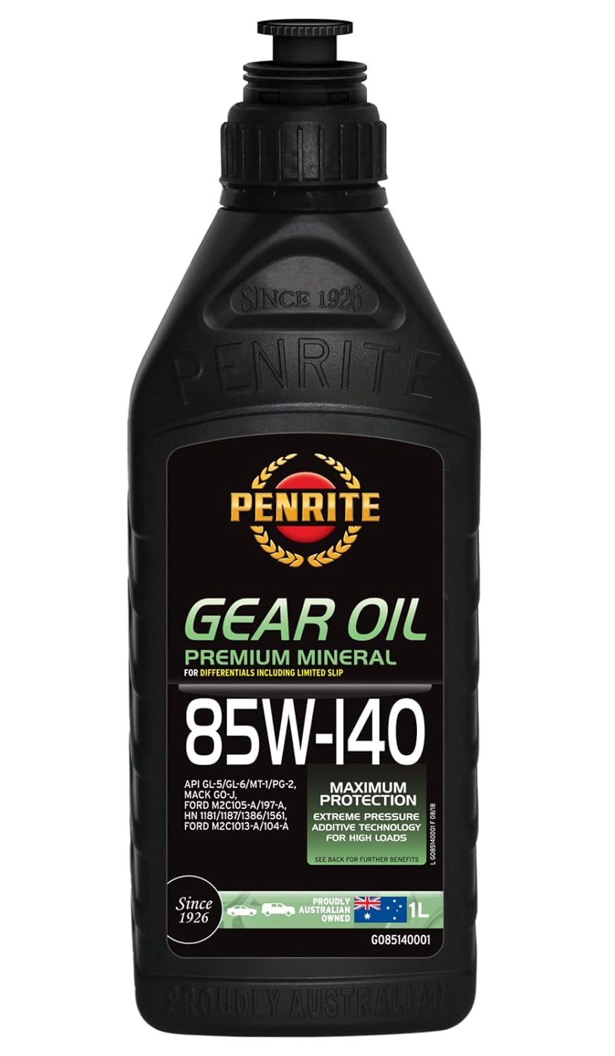 Penrite 85W140 Gear Oil for Differentials incl Limited Slip 1 Litres
