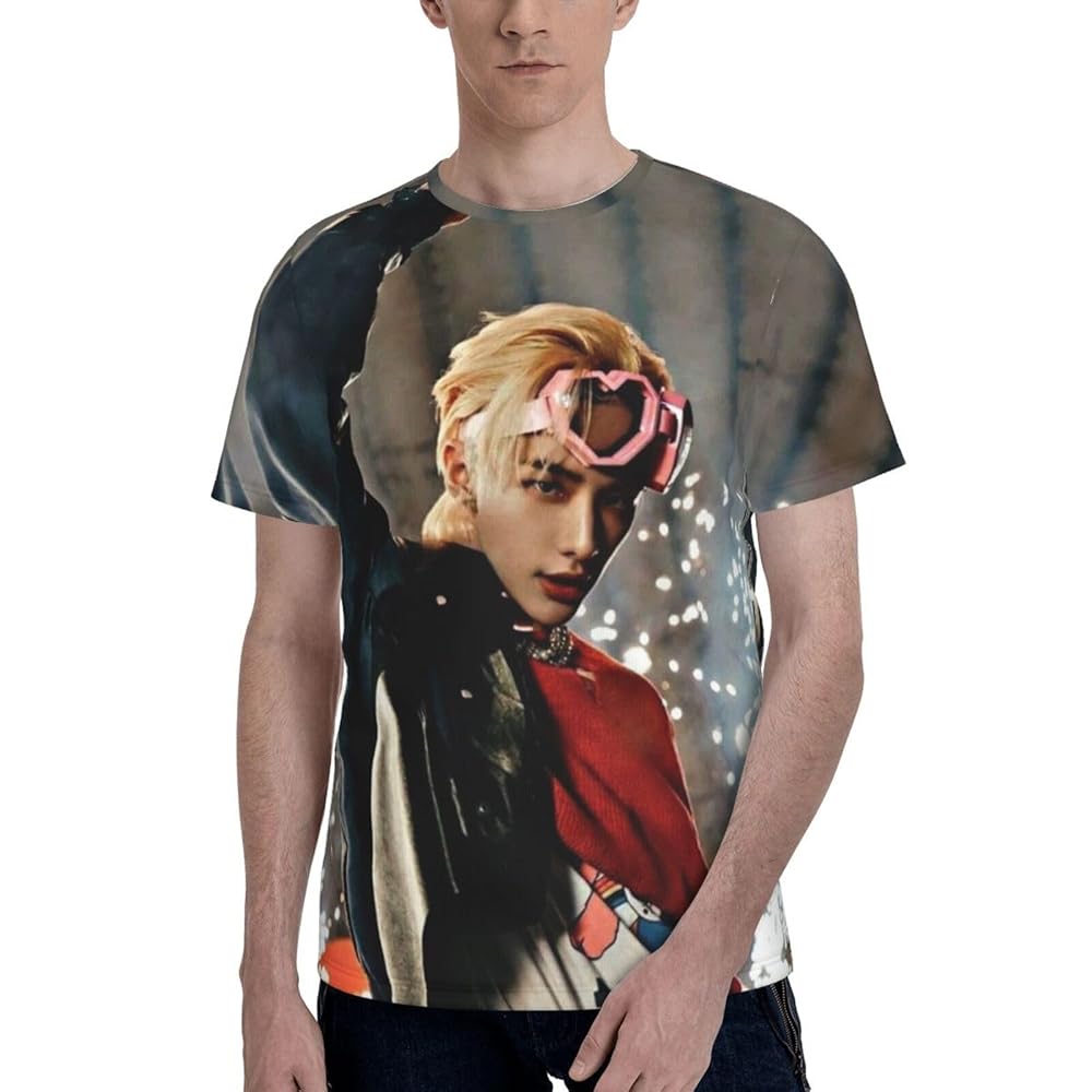 StrayKids Hyunjin着用ANDERSSON BELL Tシャツ Amazon | 写真 ストレイ