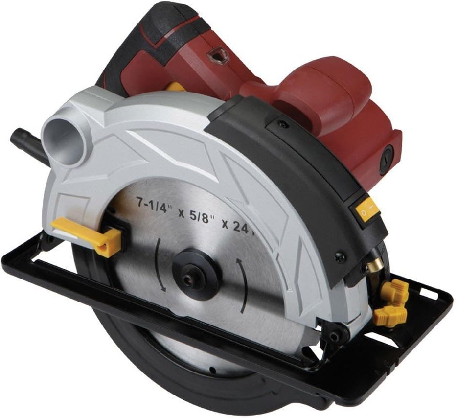 7-1/4 in. 10 Amp Heavy Duty Circular Saw With Laser Guide System New 90 Day Warranty