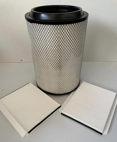 Miniatura 3 de MvpTruckParts Paquete de filtros de aire compatibles con camiones Volvo VNL (2004-2024), 1 motor + 2 filtros de aire de cabina