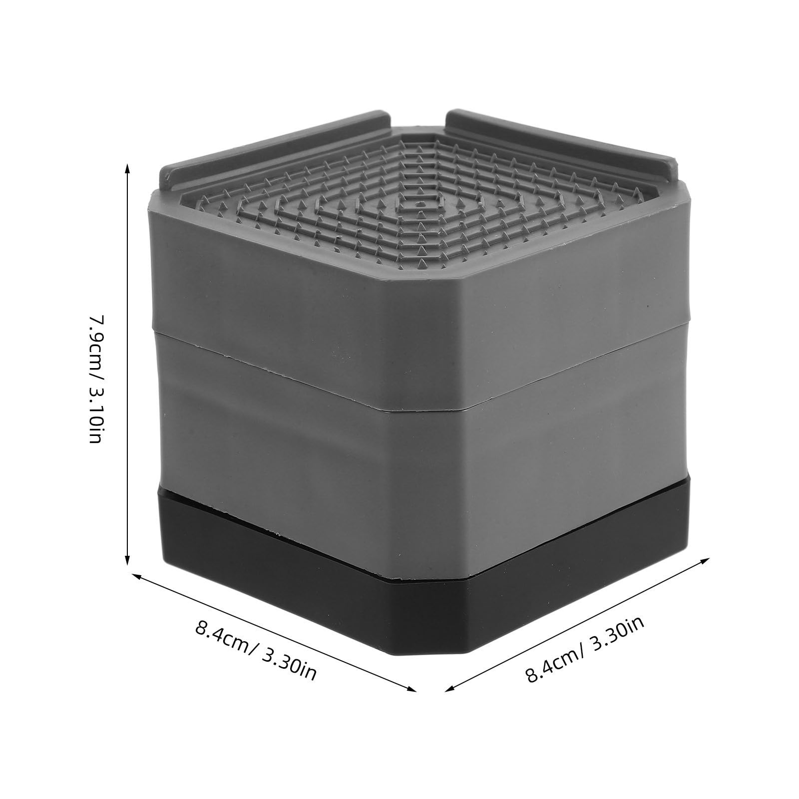 COHEALI 6 Piezas Almohadillas de Plástico Antideslizantes para Patas de Lavadora y Secadora Absorción de Impactos para Muebles y Electrodomésticos Hogar