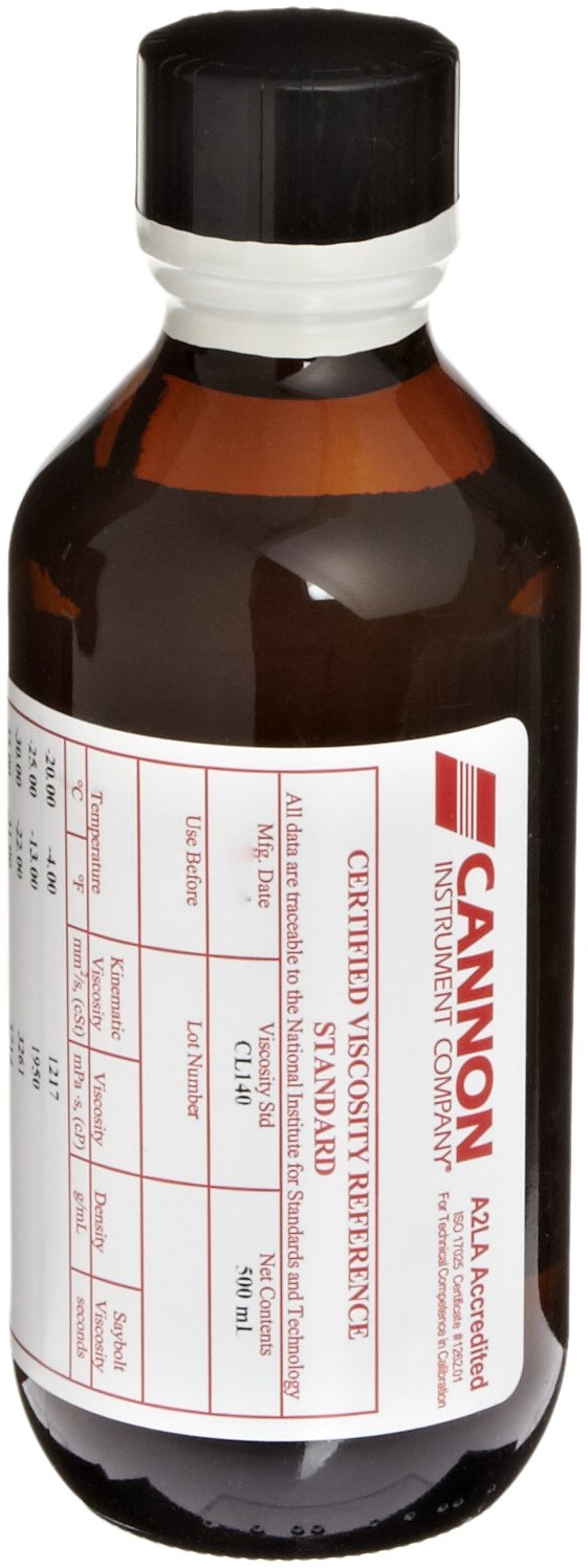 Cannon ColdCranking Simulator Standards, CL140 Viscosity Standard Lab