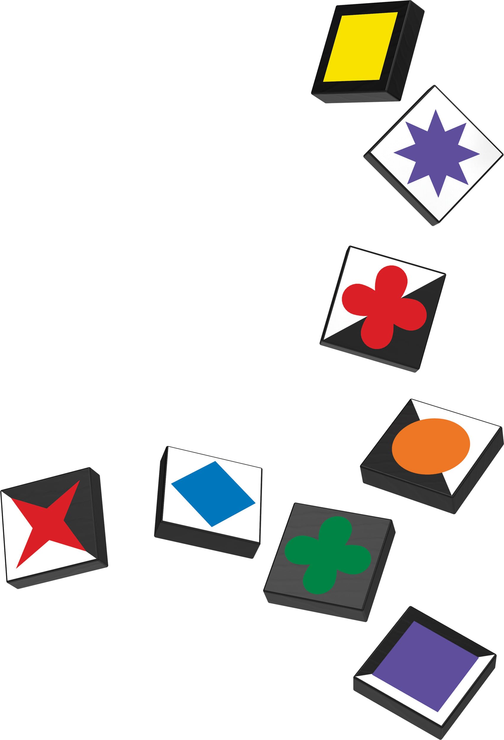 Schmidt Jeux Qwirkle Flex 49469 Jeu de Cartes à partir de 7 Ans