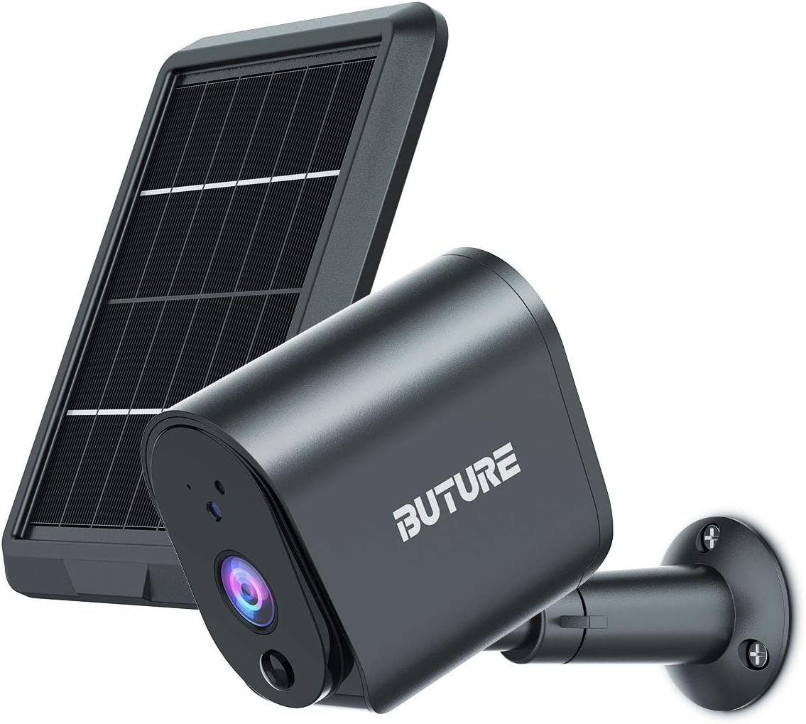 Amazon.co.jp (Fully Wireless with Solar Panel) Security Camera, Large Capacity Battery