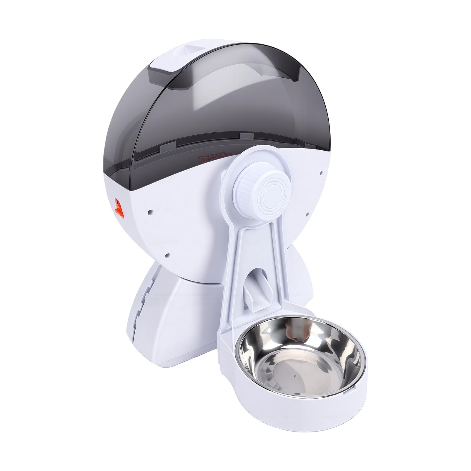 RIZGHWOY Distributeur Automatique pour Animaux, Gamelle Connectée avec Minuterie, Alimentation à Distance, Faible Consommation, Conception Anti-bourrage, pour Usage Intérieur, Fixation au