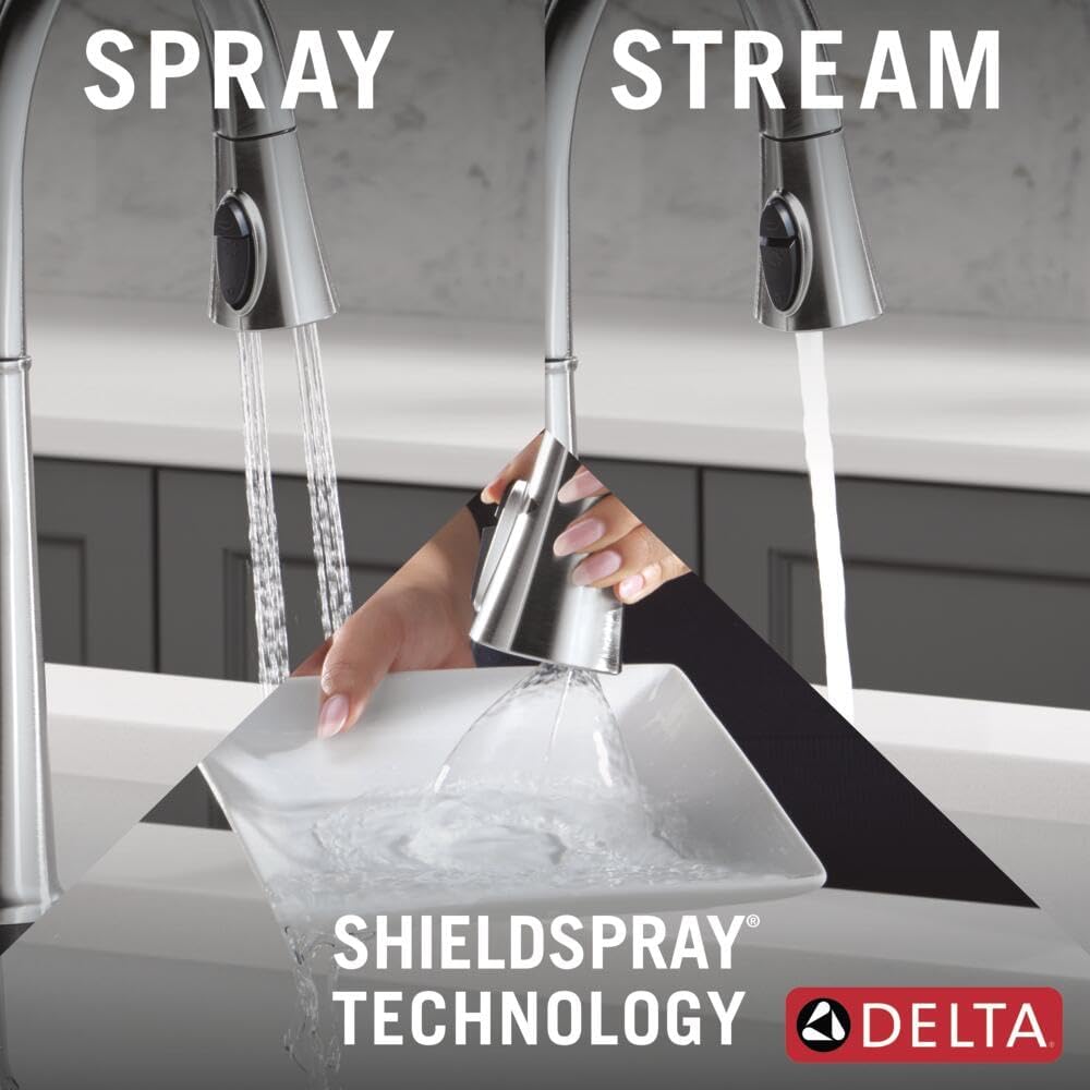 Touch2O Technology Kitchen Faucet with Touchless Technology