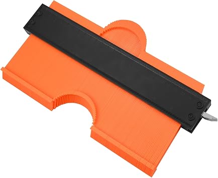 Contour Gauge with Lock - Profile Gauge Tool for Precise Measuring Shape, Wood Working Marking Duplicator Tile Laminate Floor Tools, Gift Idea for Him Xmas Birthday