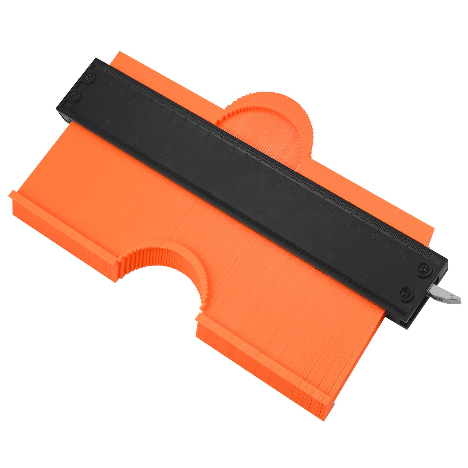 Contour Gauge with Lock - 10 Inch Profile Gauge Tool for Precise Measuring Shape, Wood Working Marking Duplicator Tile Laminate Floor Tools, Idea for Him Construction DIY Handyman Christmas Birthday