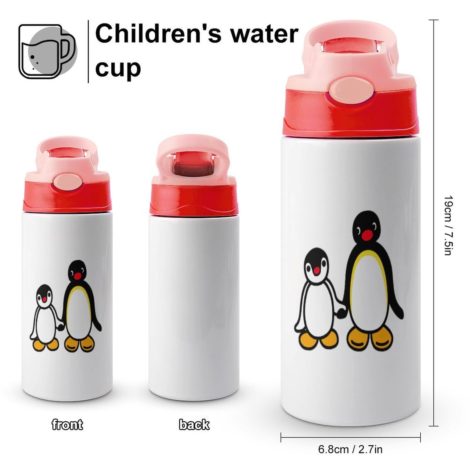 子ども用水筒 450ml ピンク キャラクター付き 楽天市場】水筒 450ml ストロー付ステンレスボトル ハローキティ