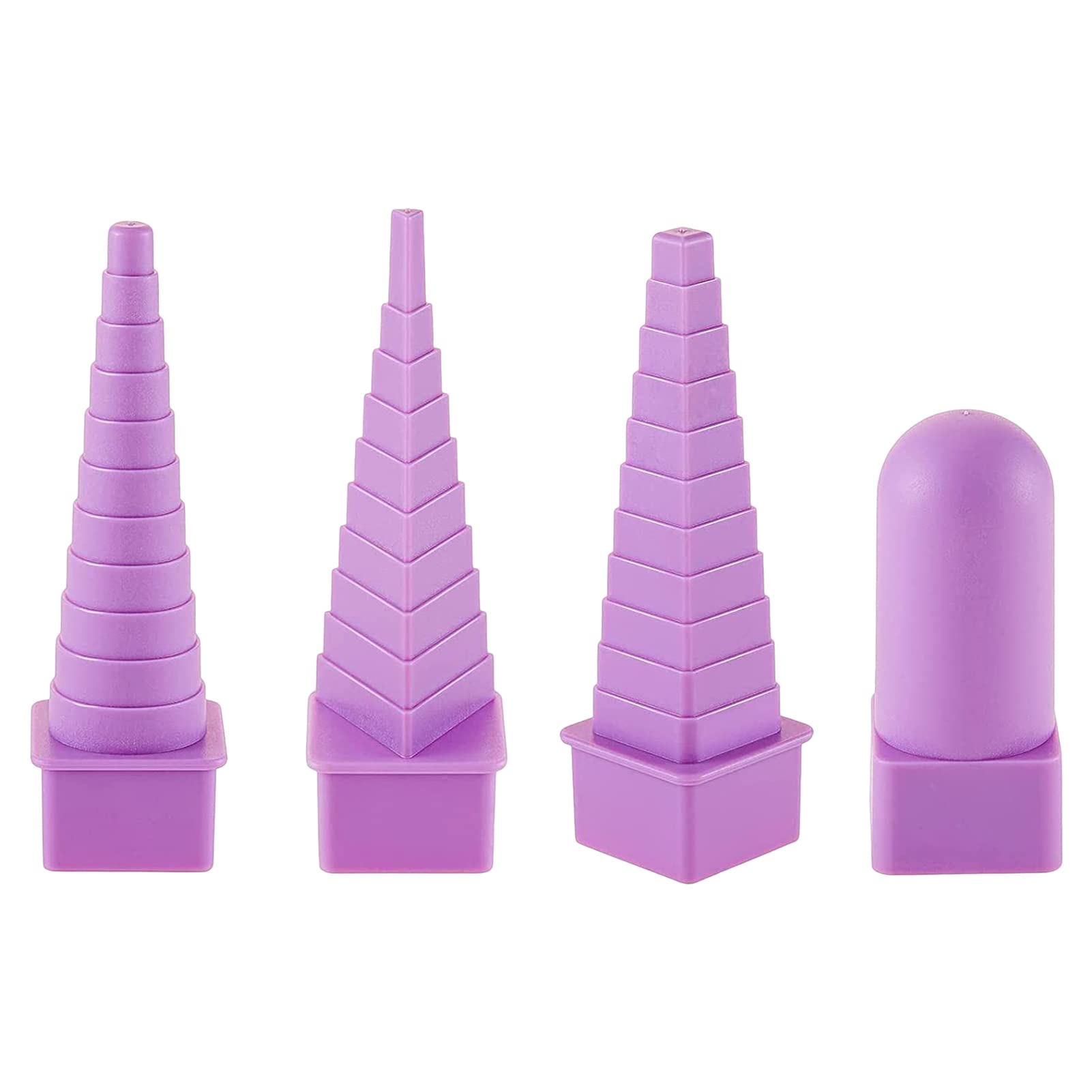 ulafbwur Wire Winding Tower 1 Set Paper Quilling Towers Exquisite Shape Frosted Surface Plastic Wire Winding Tower DIY Paper Quilling Drawing Tool Home Wire Winding Plate