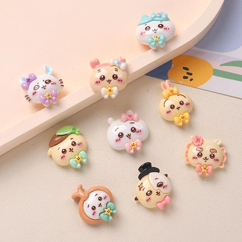 Amazon | ちいかわ 可愛いデコ素材 モモンガ 古本屋 キャラクター 樹脂 