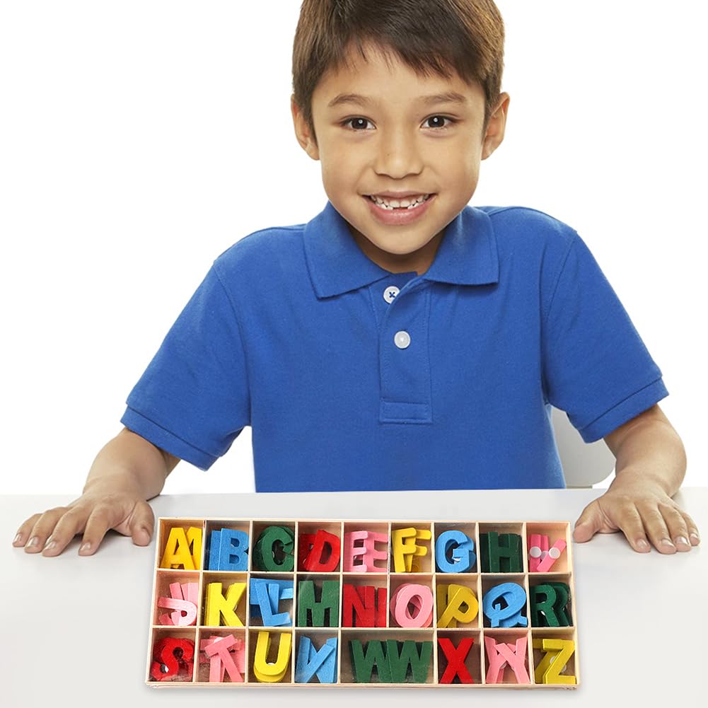 LGWJHCY 216 Pieces Wooden Letters and Numbers, Wooden Alphabet Numbers with Storage Compartment, DIY, Wedding, Display, Decor - Image 3