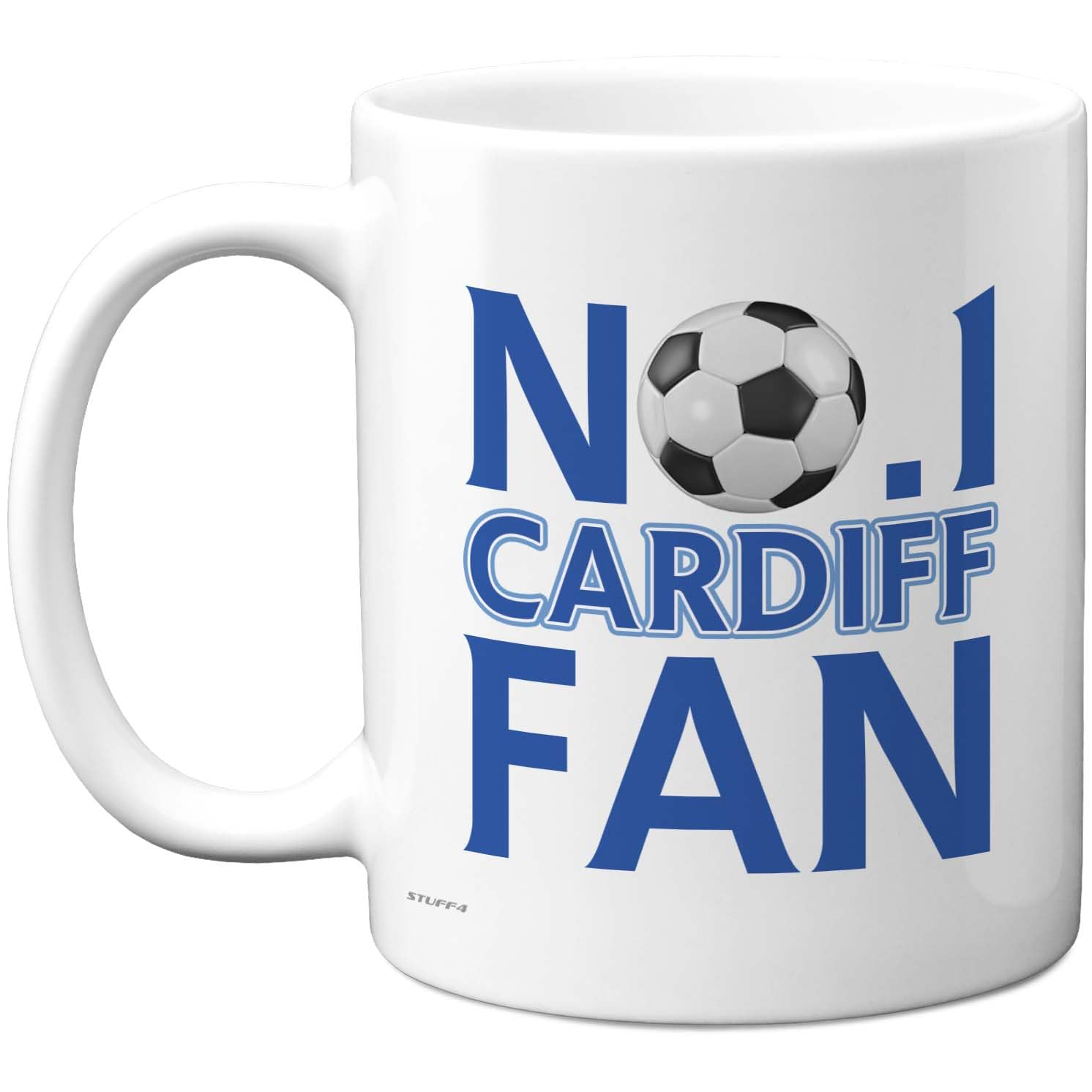 Stuff4 Novelty Mug for Cardiff Fans, No. 1 Cardiff Fan