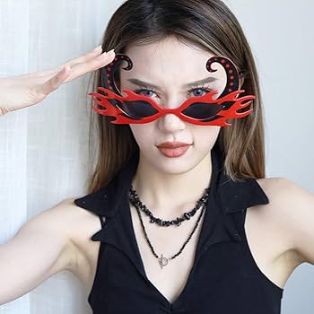 ハロウィンパーティー　メガネ　コスプレ　仮装　5点セット Amazon.co.jp: メガネ ハロウィン 眼鏡 面白いメガネ ハロウィン