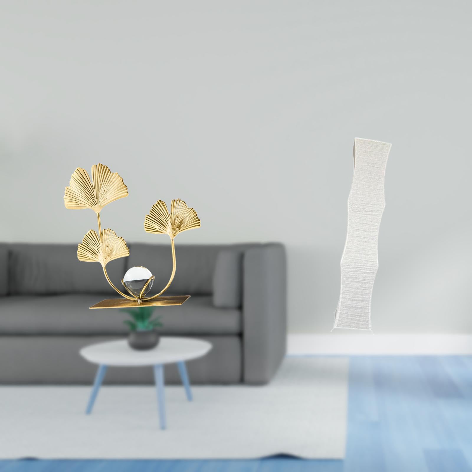 Leafy Paper Sculpture Bookshelf Lamp Shade Ornament for Modern Cozy Living Room Bedroom Holiday Housewarming Gift Decorative Collectibles-image-16