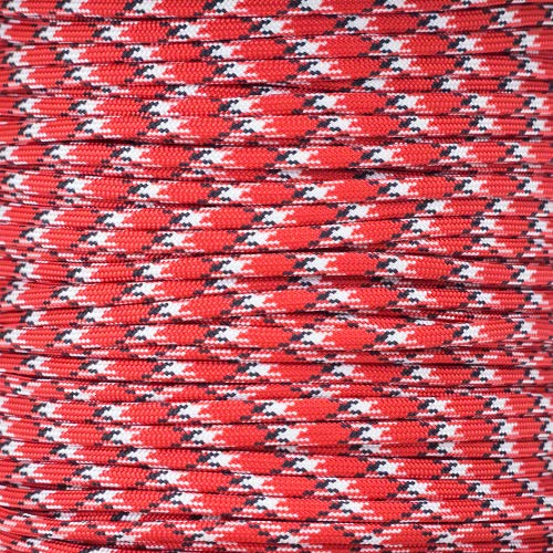 Paracord Planet Cuerda de paracaídas de 550 libras con organizador de bobinadora de línea, 100 pies (reactor)