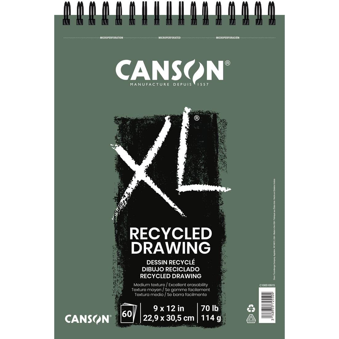 Canson XL Recycled Drawing Pad